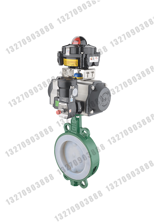 气动衬氟切断蝶阀