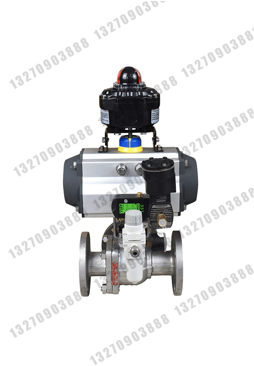 气动三通切断阀