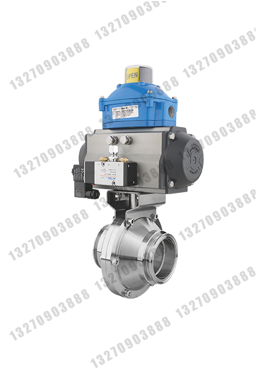 气动卫生级蝶阀