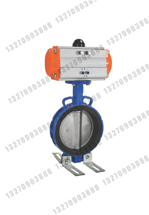 气动对夹式蝶阀