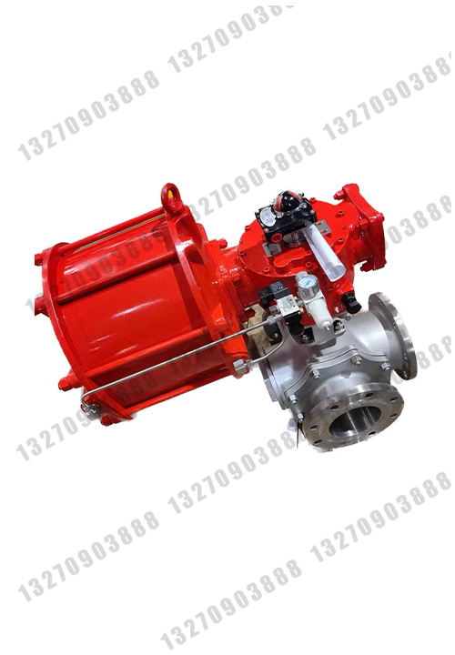 气动三通切断阀304