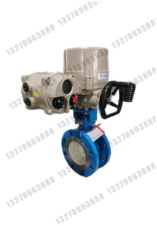 电动智能法兰蝶阀